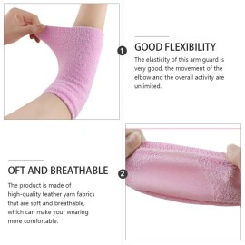 ARTIBETTER 2 Pairs Of Elbow Moisturizing Sleeve Elbow Gel Cover Elbow Protection Cover Sports Support Brace for Spa Beauty Home ARTIBETTER 2 Pairs Of Elbow Moisturizing Sleeve Elbow Gel Cover Elbow Protection Cover Sports Support Brace for Spa Beauty Home