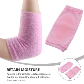 ARTIBETTER 2 Pairs Of Elbow Moisturizing Sleeve Elbow Gel Cover Elbow Protection Cover Sports Support Brace for Spa Beauty Home ARTIBETTER 2 Pairs Of Elbow Moisturizing Sleeve Elbow Gel Cover Elbow Protection Cover Sports Support Brace for Spa Beauty Home