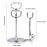 Shaving Stand for Razor and Brush, Stainless Steel Holder Compatible With Long and Short Handle Safety, Straight, and Barber Razors