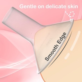 Nenesupply 27mm Flange Compatible with Medela Breast Pump Parts Replace 27mm Medela Flange Accessories Compatible with Pump in Style Parts Symphony Swing Harmony Work with Personalfit Flex