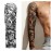 Full Arm Temporary Tattoos 8 Sheets and Half Arm Shoulder Waterproof Tattoos 8 Sheets, Extra Large Tattoo Stickers for Men and Women (22.83X7.1)