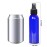 Youngever 10 Pack Spray Bottles 4 Ounce, Refillable Plastic With Lids, Empty Fine Mist Mini Travel Bottles (Blue)