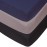 Belsden 3 Pack Microfiber Durable Crib Sheets Fitted, Silky Soft Smooth Breathable Baby Sheets Set, 28\'\'x52\'\' Fits Standard Crib and Toddler Mattresses, Navy & Grey & Black