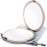 Magnifying Compact Mirror for Purses, 1x/10x Magnification - Double Sided Travel Makeup Mirror, 4 Inch Small Pocket or Purse Mirror. Distortion Free Folding Portable Compact Mirrors (Champagne Gold)