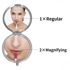 Fnbgl Sister Gifts from Sister Brother, Sisters Birthday Gift Ideas, for Girls Womens, Great Gifts for Mothers Day, Graduation Present for Her Silver Compact Mirror Fnbgl Sister Gifts from Sister Brother, Sisters Birthday Gift Ideas, for Girls Womens, Great Gifts for Mothers Day, Graduation Present for Her Silver Compact Mirror