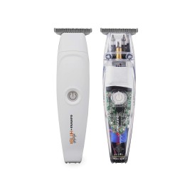 GAMMA+ Replacement Absolute Hitter Hair Trimmer Model Lids - Clear and Matte White GAMMA+ Replacement Absolute Hitter Hair Trimmer Model Lids - Clear and Matte White