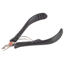 Mundial 171-PR Cuticle Nipper Stainless Steel tip with Ergonomic Black Handles