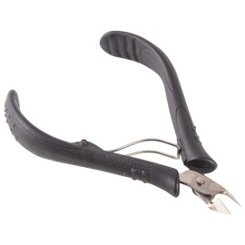 Mundial 171-PR Cuticle Nipper Stainless Steel tip with Ergonomic Black Handles