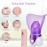 Facial Steamer for Face Nano Facial Mister Sprayer Set, Face Steamer for Facial Deep Cleaning, Portable Mini Face Steamer for Clogged Pore, Sinuses (Include Blackhead Remover Kit, Brush)