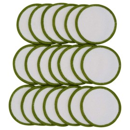 Minasuki 20 Pack Reusable Makeup Remover Pads - Bamboo Reusable Cotton Rounds for Toner, Washable Pads for All Skin Types with Cotton Laundry Bag Minasuki 20 Pack Reusable Makeup Remover Pads - Bamboo Reusable Cotton Rounds for Toner, Washable Pads for All Skin Types with Cotton Laundry Bag