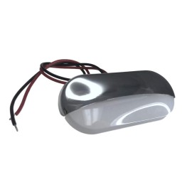 Pactrade Marine RV Daylight White LED Utility Courtesy Light 12V 0.4W SS304 18LM