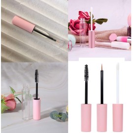 ICEYLI 10ml Empty Mascara Tube, Eyeliner Tube and Lip Gloss Tubes Rubber Inserts and Funnels for Castor Oil, Ideal Kit for DIY Cosmetics