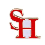 Desert Cactus Sam Houston State University Lapel Pins SHSU Bearkats Logo Enamel Made of Metal (Pin A)