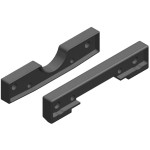 Corally Suspension Arm Mount Front Composite 1 Set: Dementor 00180-051