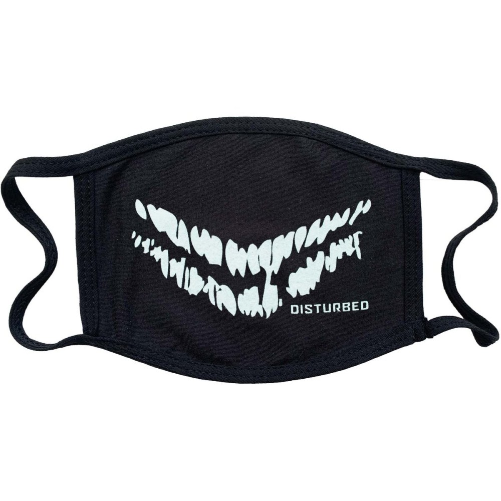 Disturbed Smile Face Cover