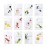 EUNYUL [PACK OF 12] Daily Care Facial Sheet Mask Pack 12 types Korean Skincare Hydrating & Nourishing & Natural Ingredients for All Skin Types