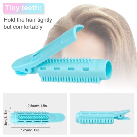 6pcs Volumizing Hair Root Clips, Magicalmai Instant Volume Clip Upgrade Natural Fluffy Volumizer Clips for Women Girls Thin Curly Styling with 2pcs Roller Tools- Pink & Blue 6pcs Volumizing Hair Root Clips, Magicalmai Instant Volume Clip Upgrade Natural Fluffy Volumizer Clips for Women Girls Thin Curly Styling with 2pcs Roller Tools- Pink & Blue