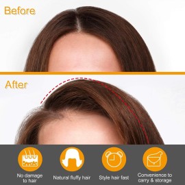 6pcs Volumizing Hair Root Clips, Magicalmai Instant Hair Volume Clip Upgrade Natural Fluffy Hair Volumizer Clips for Women Girls Thin Curly Hair Styling Root Volume with 2pcs Roller Tools- Black 6pcs Volumizing Hair Root Clips, Magicalmai Instant Hair Volume Clip Upgrade Natural Fluffy Hair Volumizer Clips for Women Girls Thin Curly Hair Styling Root Volume with 2pcs Roller Tools- Black