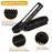 6pcs Volumizing Hair Root Clips, Magicalmai Instant Hair Volume Clip Upgrade Natural Fluffy Hair Volumizer Clips for Women Girls Thin Curly Hair Styling Root Volume with 2pcs Roller Tools- Black
