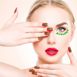 OIIKI 24PCS Luminous Butterfly Nail Stickers, 3D Self-Adhesive Fluorescence Flame Butterfly Cloud Rainbow Number Letter Nail Stickers Decals, Nail Wrap Manicure, Glow in The Dark, for Nail DIY OIIKI 24PCS Luminous Butterfly Nail Stickers, 3D Self-Adhesive Fluorescence Flame Butterfly Cloud Rainbow Number Letter Nail Stickers Decals, Nail Wrap Manicure, Glow in The Dark, for Nail DIY