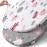 Stretch Fitted Bassinet Sheet Set BROLEX 2 Pack Cradle Sheets for Bassinet Pad/Mattress,Unisex Boys Girls,Ultra Soft,Jungle Animals