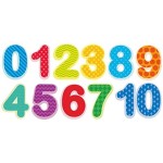 Numbers Wall Decals for Kids Home Playroom Learning Decor, Large Numbers Wall Stickers for Kids Classroom Educational Decor -Orange Can