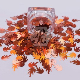 10 Grams/Pack - Flame Shape Glitter - Festival Rave Beauty Makeup Face Body Nail Art Decoration