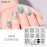 KADS 5Pcs Nail Stamp Plates Set Nails Art Stamping Plate Set Nail Plate Template Image Plate Ocean Series