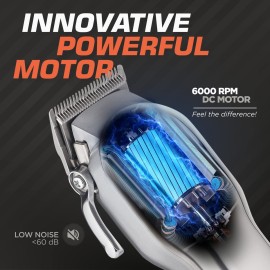 Fagaci Professional Hair Clippers with Extremely Fine Cutting, Cordless Hair Trimmer for Men & Women, Barber Clippers for Salon & Home Use Fagaci Professional Hair Clippers with Extremely Fine Cutting, Cordless Hair Trimmer for Men & Women, Barber Clippers for Salon & Home Use