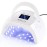 BOLASEN Professional Gel UV Nail Lamp with Metal Base, True 80W LED Nail Dryer for Gel Polish, UV Light for Gel Nails, Fast Curing Lamp with 4 Timers, Auto Sensor, LED Display, i2 Plus (Plug-in White)