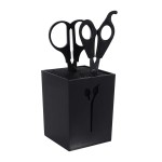 Scissor Holder,Professional Salon Hairdressing Barber Combs Clamps Scissors Holder Stand Tool(Black)