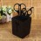 Scissor Holder,Professional Salon Hairdressing Barber Combs Clamps Scissors Holder Stand Tool(Black)