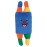 Aviv Judaica Soft Plush Torah Scroll Toy for Kids 14 Long Tora Figure Smiling Tora Multi-Color Toirah for Sukkes Simchat Torah Upsherin Chalakah (Single)