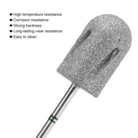 Summer Enjoyment Foot Calluses Drill Bit, Nail Polishing Head Nail Drill Bits Replacement Set for Remove Calluses Foot Dead Skin Removal Manicure Exfoliation