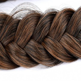 BOBIYA Messy Wide 2 Strands Synthetic Hair Braided Headband Classic Chunky Hair Braid Elastic Stretch Braid Headbands for Women Girl (Auburn) BOBIYA Messy Wide 2 Strands Synthetic Hair Braided Headband Classic Chunky Hair Braid Elastic Stretch Braid Headbands for Women Girl (Auburn)