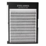 Bodermincer Large Tray 20D Premade Russian Volume Fans Eyelashes Long Stem Lash Pre made Eyelash Extensions Supplies (12MM)