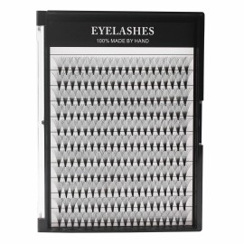 Bodermincer Large Tray 20D Premade Russian Volume Fans Eyelashes Long Stem Lash Pre made Eyelash Extensions Supplies (12MM)