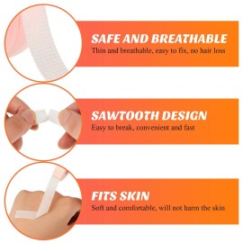 10 Rolls Eyelash Extension Tape Fabric Eyelash Tape Breathable Eyelash Grafting Tape False Eyelash Adhesive Non-woven Tape DIY Sticker for Eyelash Extension, 0.5 Inch, Pink, 10 Yards