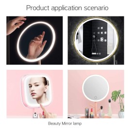 X-Molin T Type LED Light Bulb Mirror Bulbs, Soft Warm White 3K,Make Up Mirror Light Bulb,25W Lighted Mirror Replacement Bulbs, 2 Pack