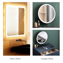 X-Molin T Type LED Light Bulb Mirror Bulbs, Soft Warm White 3K,Make Up Mirror Light Bulb,25W Lighted Mirror Replacement Bulbs, 2 Pack