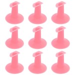 AUEAR, 10 Pack Plastic Finger Stand Support Rest Holder for Nail Art Design Painting Salon
