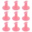 AUEAR, 10 Pack Plastic Finger Stand Support Rest Holder for Nail Art Design Painting Salon