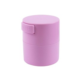 AUEAR, Eyelash Glue Storage Tank Lash Extension Organizers Activated Carbon Sealed Jar Leak Proof Container Cylinder (Pink)