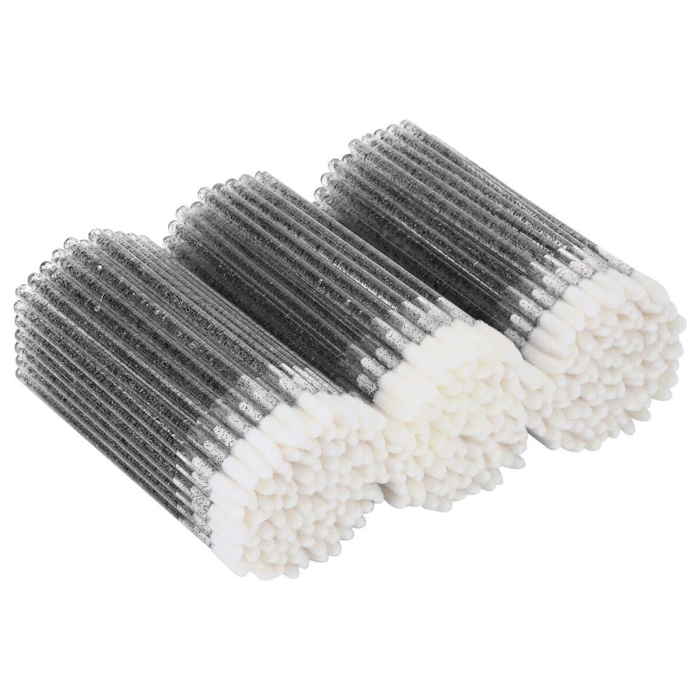 tifanso 300 PCS Lip Brush, Disposable Makeup Applicators, Lip Gloss Brush Lipstick Applicator Wands, Makeup Tool Kits Beauty Cosmetic (Crystal Black) tifanso 300 PCS Lip Brush, Disposable Makeup Applicators, Lip Gloss Brush Lipstick Applicator Wands, Makeup Tool Kits Beauty Cosmetic (Crystal Black)