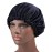 Tbrand Deepth 4 Pieces Satin Sleep Cap Satin Bonnet Night Head Cover Sleeping Soft Hair Turbans for Women and Girls, Black,white,red,navy, X-Large