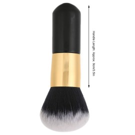 3.5in Large Loose Powder Brush, Soft Blush Foundation Brush Wet Dry Cosmetic Tool for Selfie 3.5in Large Loose Powder Brush, Soft Blush Foundation Brush Wet Dry Cosmetic Tool for Selfie