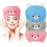 Lamoutor 3Pcs Hair Drying Towel for Kids Girls Soft Absorbent Kids Dry Hair Cap Kids Hair Towel Wrap Head Towel Wraps for Kids