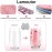 Lamoutor 3Pcs Hair Drying Towel for Kids Girls Soft Absorbent Kids Dry Hair Cap Kids Hair Towel Wrap Head Towel Wraps for Kids