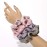 Ivyu Silk Satin Scrunchies - No Crease Hair Ties for Women, Thick Hair Ponytail Holders with Soft Elastic Bands