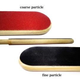 Honbay 2PCS Double Sided Wood Foot Files Foot Scraper Exfoliator Foot Callus Dead Skin Removers Pedicure Scrubber Tool for Women and Men (10 Inch)